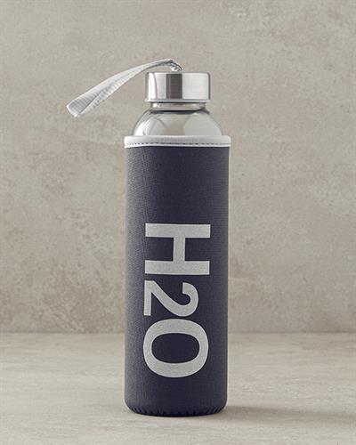 Best Bottle Шише С Калъфка, Стъкло, Сиво, 500 Ml