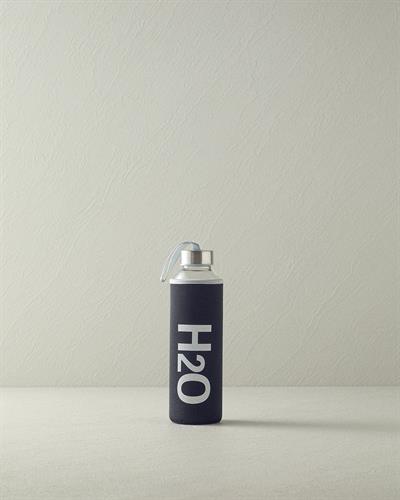 Best Bottle Glass With Cover Bottle 500 ml Black