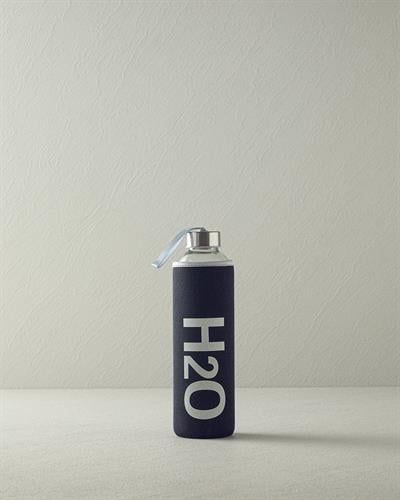 Best Bottle Glass With Cover Bottle 750 ml Black