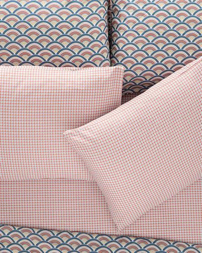 Betsey Калъфка За Възглавница 2 бр. Лесно за гладене 50x70 см Розов