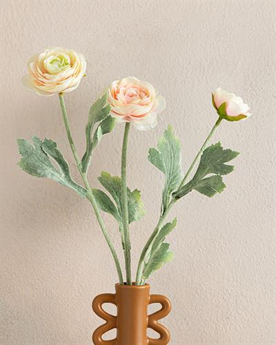 Bettercup Stem Една Клонка Изкуствено Цвете Пластмасов, Розово, 60 Cm