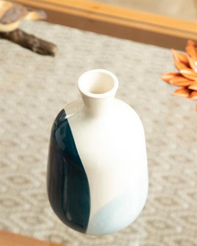 Bianca Ваза Синьо, 12 X 12 X 20 Cm