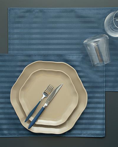 Big Lines Американзки Сервиз 2Бр., Полиестер, Червено, 30 X 45 Cm