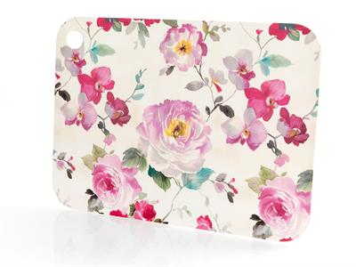 Bıg Rose ДЪСКА ЗА РЯЗАНЕ Голяма Меламин 35x25 cm Blue-Pink