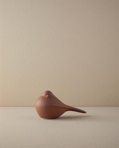 Birdy Фигурка Керамика 15x7x7 Сив