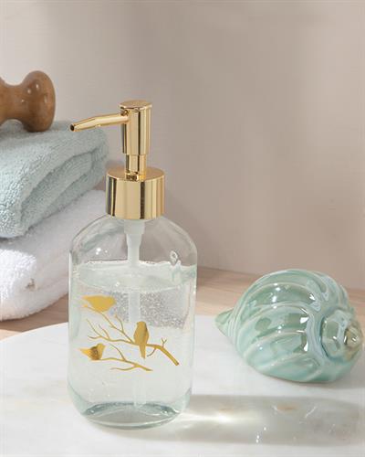 Birdy ДОЗАТОР ЗА ТЕЧЕН САП Cam 7x7x18 cm Златисто