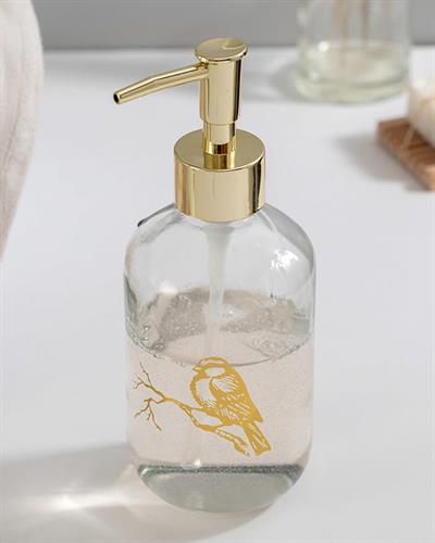 Birdy ДОЗАТОР ЗА ТЕЧЕН САП Cam 7,2X18,5 cm Златисто