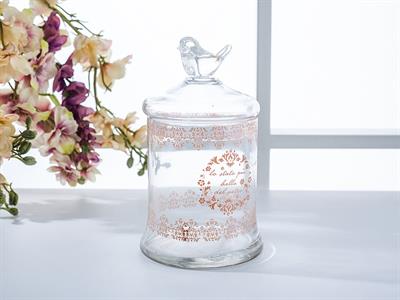 Birdy КУТИЯ ЗА СЪХРАНЕНИЕ Cam 10x19,5 cm Pink