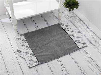 Black Magic ХАВЛИЯ ЗА КРАКА 50x70 cm Gray