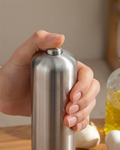 Blake Мелница Автоматичен с батерии Стомана 22 см Сребърен.