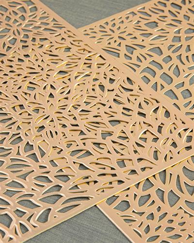 Blanca Кухненски Сервиз За 2Бр., Pvc, Златисто, 45 X 30 Cm