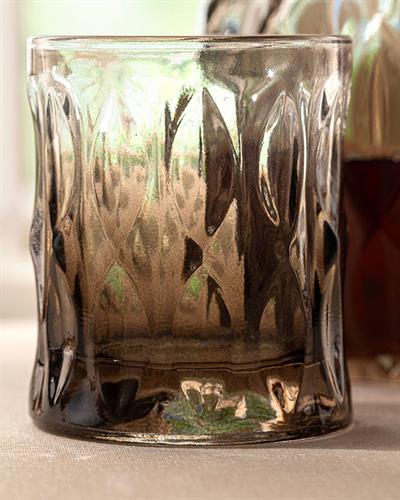 Blaze Glass 3 Pieces Carafe 1300 ml + 300 ml Amber