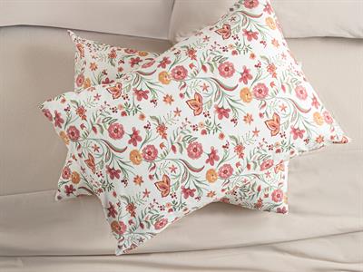 Blissful Garden Калъфка За Възглавница 2 бр. Памучен 50x70 см Розов