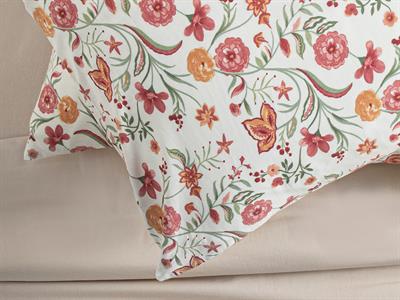 Blissful Garden Калъфка За Възглавница 2 бр. Памучен 50x70 см Розов