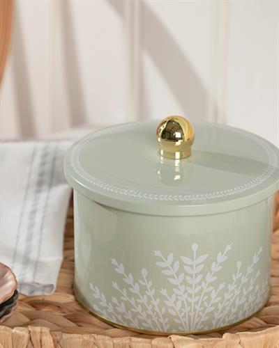 Bloom Кутия За Съхранение Метал 14x10 см Зелен