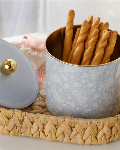 Bloom Кутия За Съхранение Метал 14x12,5 см Син