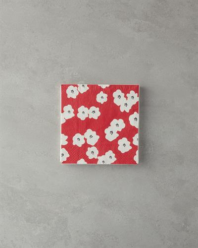Bloom Хартиени Салфетки 20 бр. Хартия 33x33 см Червен