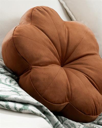 Bloom Декоративна Възглавница Кадифе 40 см Изгоряло оранжево