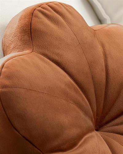 Bloom Декоративна Възглавница Кадифе 40 см Изгоряло оранжево