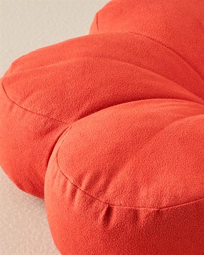 Bloom Decorative Cushion 40 cm Brick Red