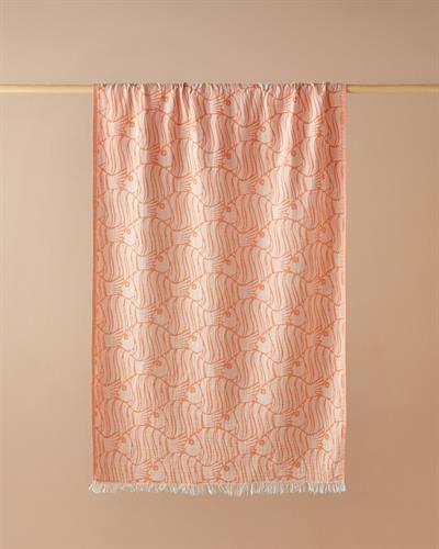 Blowfish Пещемал Торба Памучен 90x150 cm Оранжев