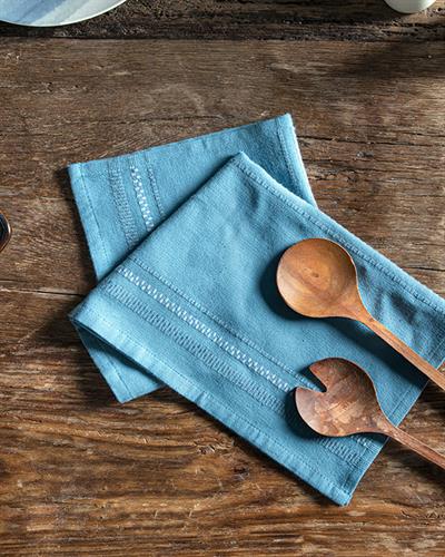 Blu Кърпа За Сушене Памук 40x60 см Син