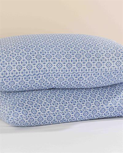 Blue Blanc Калъфка За Възглавница 2 бр. Памучен 50x70 см Морскосин