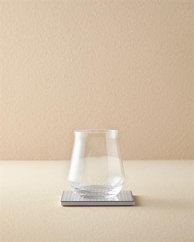 Blue Checked Подложка За Чаша Керамика 10,8 см Син