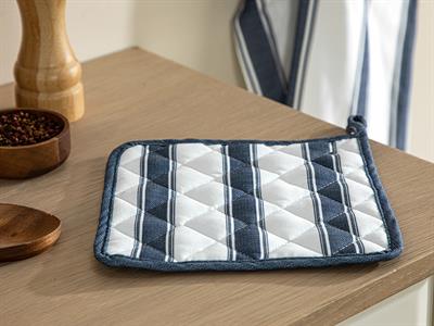 Blue Lines Дръжка Полиестер, Тъмно Синьо, 20 X 20 Cm