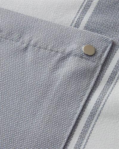 Blue Lines Кухненска Престилка Полиестер 65x75 см Сив