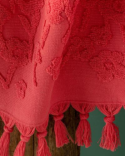 Blume Кърпа За Ръце Жакардов Памучен 30x40 см Тъмнорозов