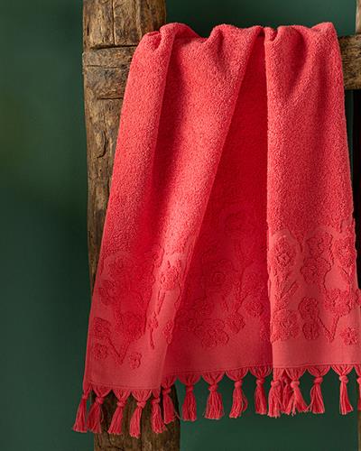 Blume Кърпа За Ръце Жакардов Памучен 30x40 см Тъмнорозов