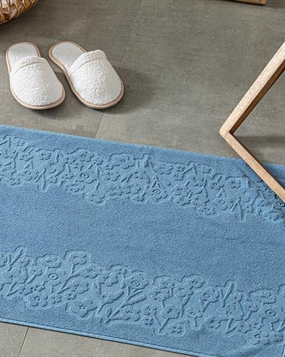 Blume Кърпа За Крака Жакардов Памучен 50x70 см Син