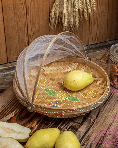 Boheme Кошница 30x30x8 см Бежов