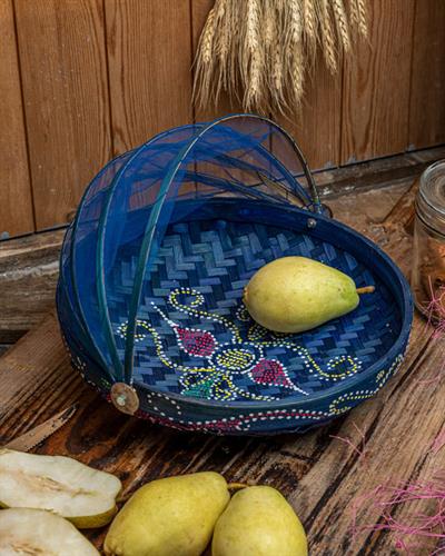 Boheme Кошница 30x30x8 см Морскосин