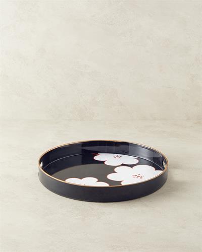 Boheme PP Tray 33 cm Black