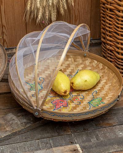 Boheme Кошница 35x35x8 см Бежов