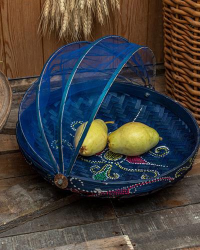 Boheme Кошница 35x35x8 см Морскосин