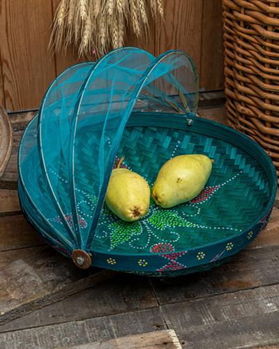 Boheme Кошница 35x35x8 см Зелен