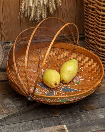 Boheme Кошница 35x35x8 см Тъмнобежов