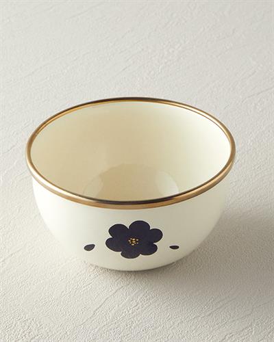 Bohemia Купа Емайлиран 12 см Бял