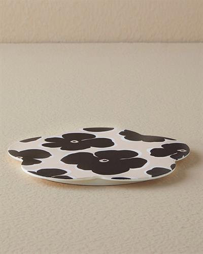 Bohemia Подложка За Топло Сервиране Меламин 17 см Черен