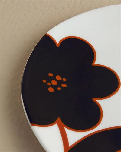 Bohemia Чиния За Торта Порцелан 21 см Бял