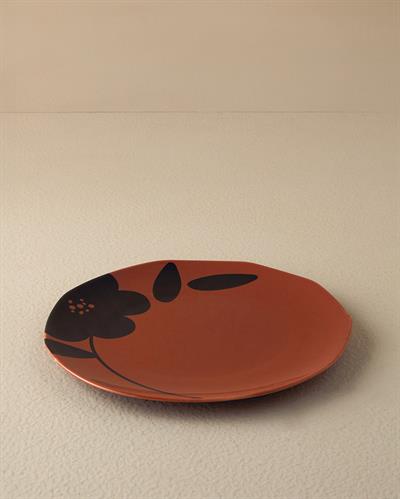 Bohemia Подложна Чиния За Сервиране Порцелан 27 см Теракота