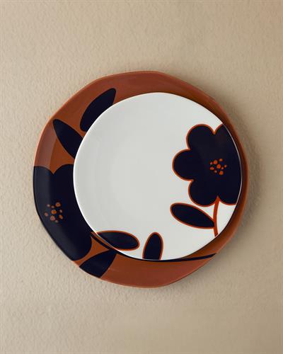 Bohemia Подложна Чиния За Сервиране Порцелан 27 см Теракота