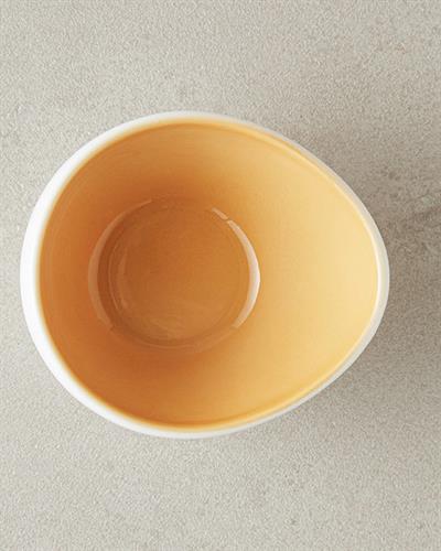 Boho Купа За Аперитив Китайски костен порцелан 10 см. Жълт