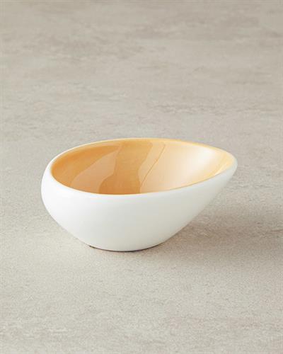 Boho Купа За Аперитив Китайски костен порцелан 10 см. Жълт