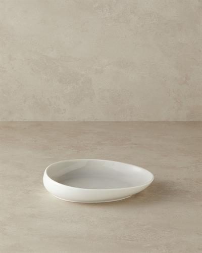 Boho Дълбока Чиния Китайски костен порцелан 23 см Сив