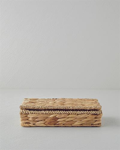 Boho Декоративна Кутия 27x13.5x6 см Натурален