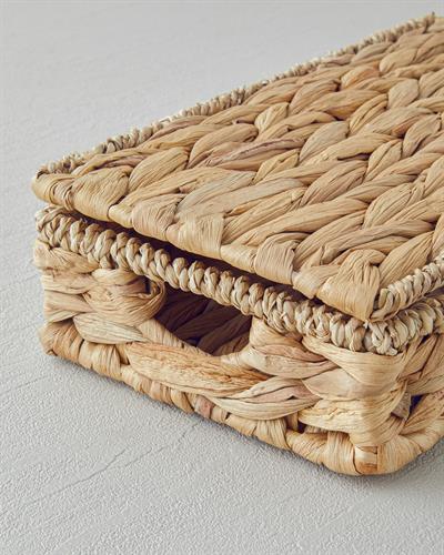 Boho Декоративна Кутия 27x13.5x6 см Натурален